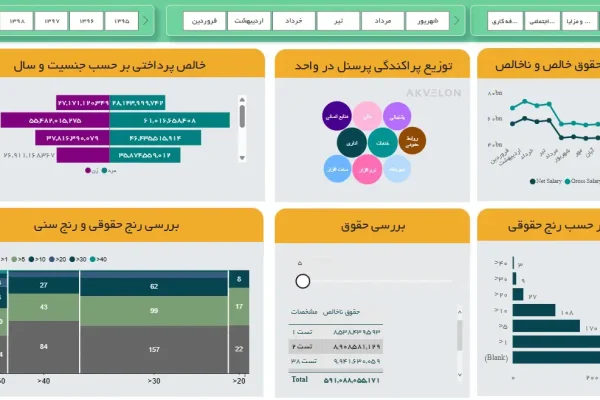 داشبورد مالی و انسانی داشبورد مالی و انسانی